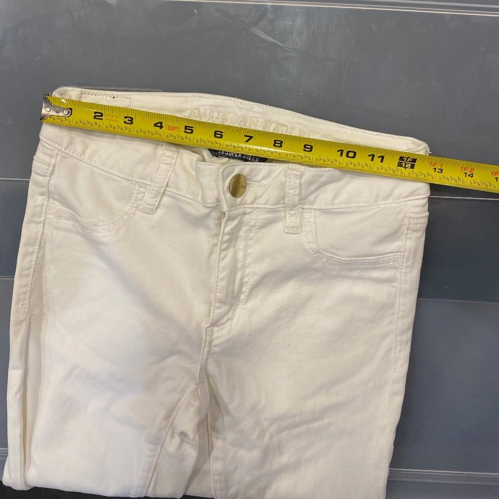 American eagle white jeans - Picture 6 of 8